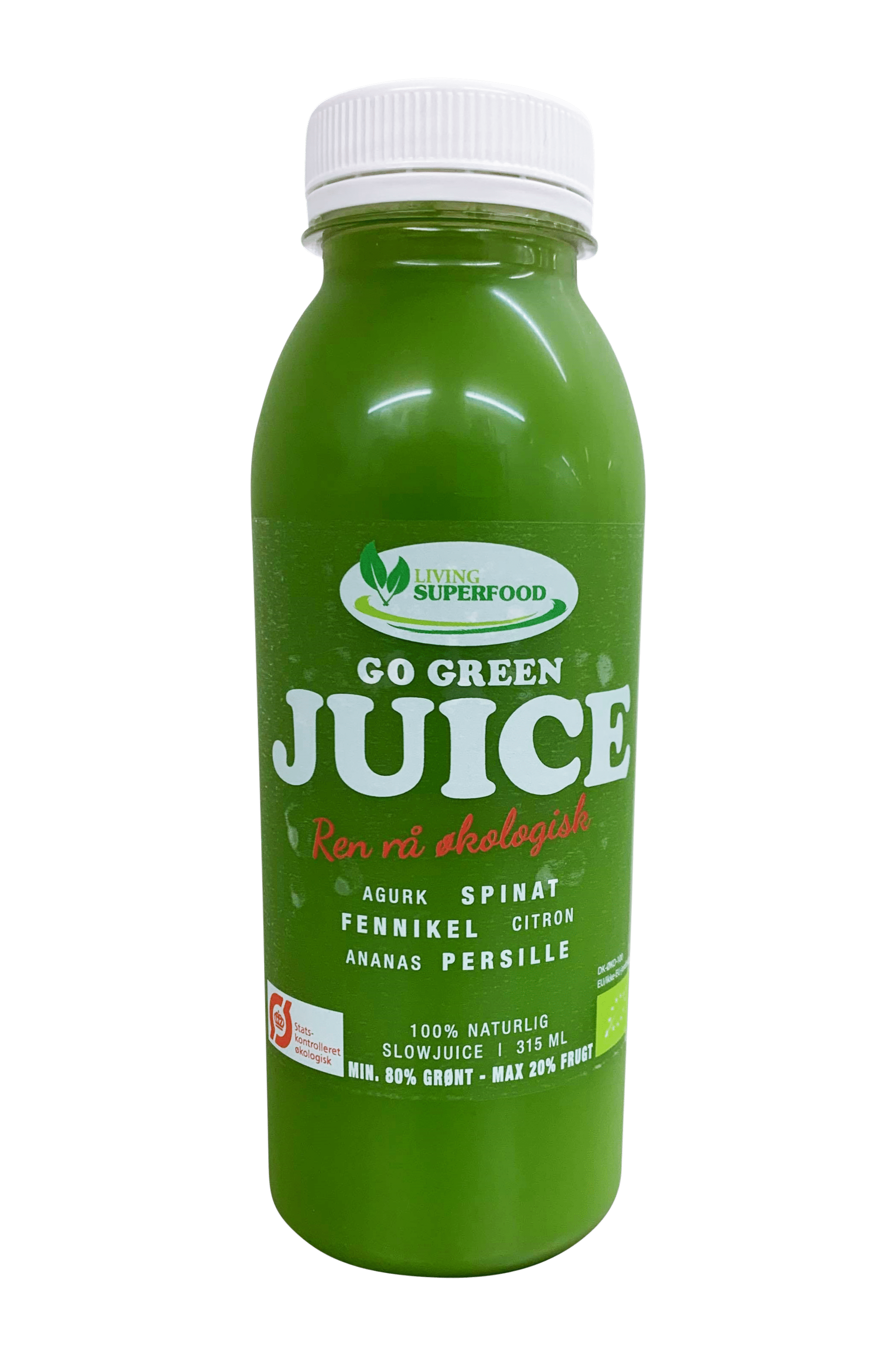 Go Green | Køb grøn juice spinat, fennikel,