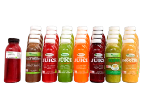 1 Juicedag om ugen i 4 uger + Ingefærshots til 30 dage (SPAR 20%)