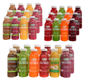 2 Dags Light Juicekur + 2 x Juice/Smoothie kasse – 36 Produkter (SPAR 23%)