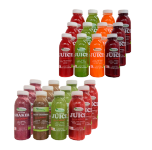 3 Dags 7-15 Juicekur + Juicekasse (12 stk.) 24 produkter i alt (SPAR 27%) VIP