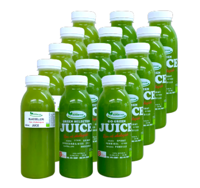 Juicekasse Grønt Boost kassen 3 dage