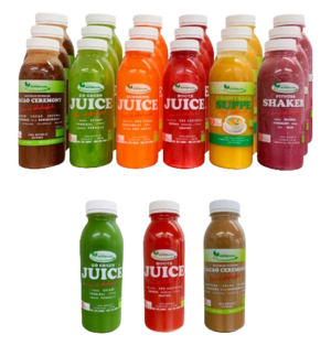 Påske-VIP! 3 Dags Juicekur Light + 3 ekstra Juice – 21 produkter (SPAR 32%)