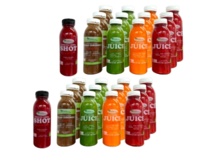 24 dages Hverdags Juice kasse – 26 Produkter (SPAR 22%)