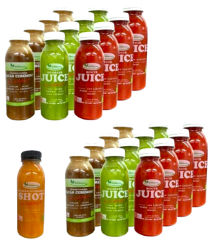 8 Dages Kl. 06-12 Juicekur – 25 Produkter (SPAR 23%)